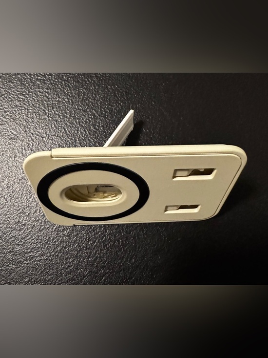 Other - magnetic mobile wallet and phone stand - beige color (2 available)